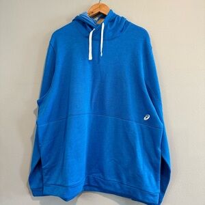 Asics Men's Blue Hoodie NWT 2XL